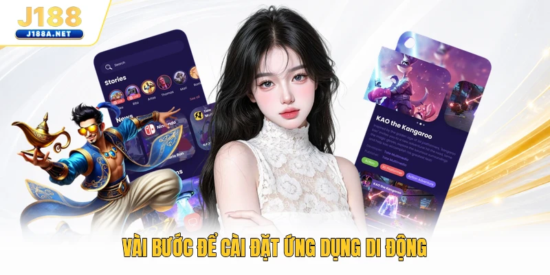 Vài bước để cài đặt ứng dụng di động